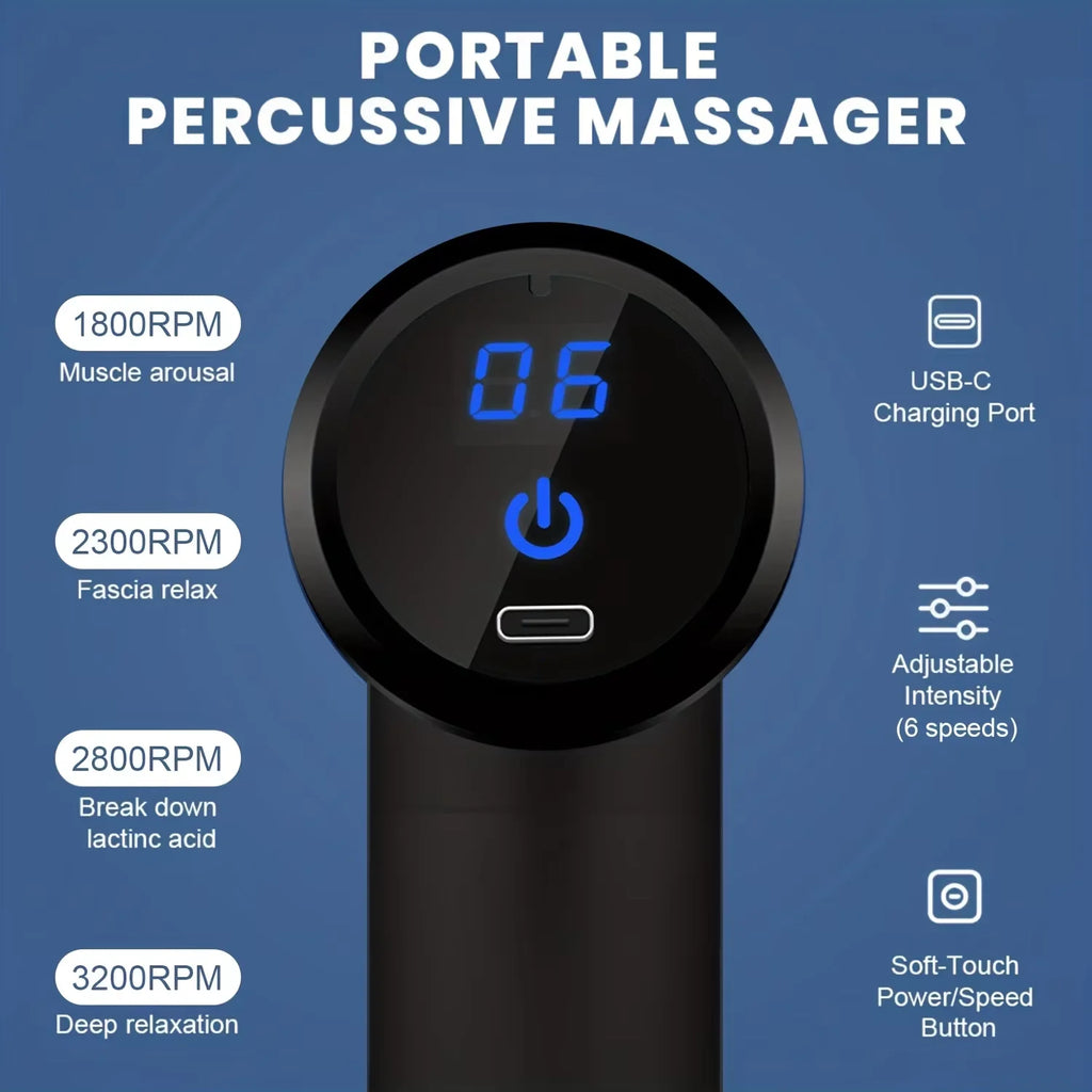 Pistolet de massage portable